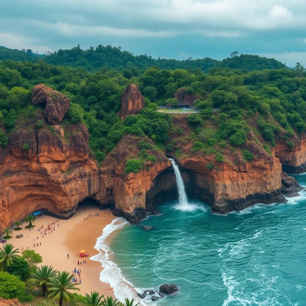 Yana rock formations, Gokarna beach and Jog Falls in Karnataka