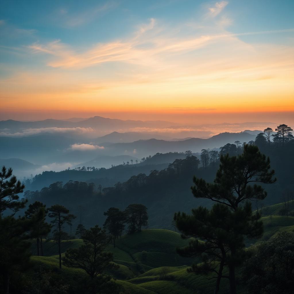 Rolling tea gardens of Ooty