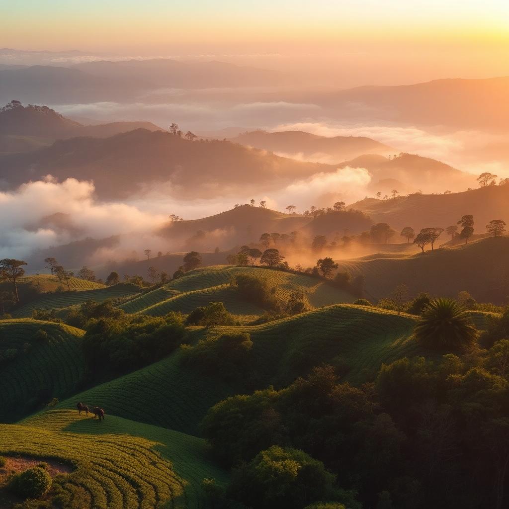 Rolling tea gardens of Ooty
