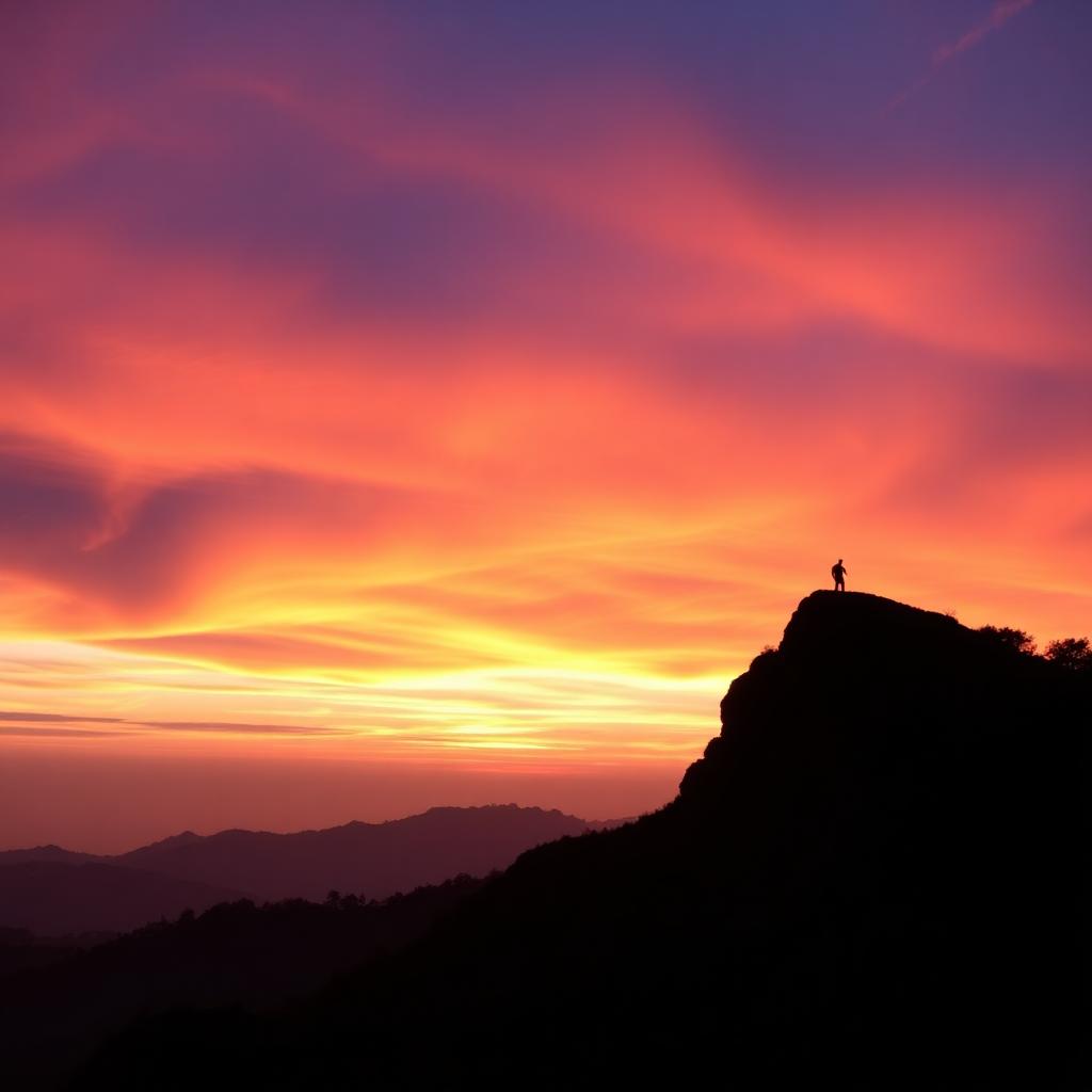 Cinematic view of the Netravati Peak Trek weekend getaway — India travel photography