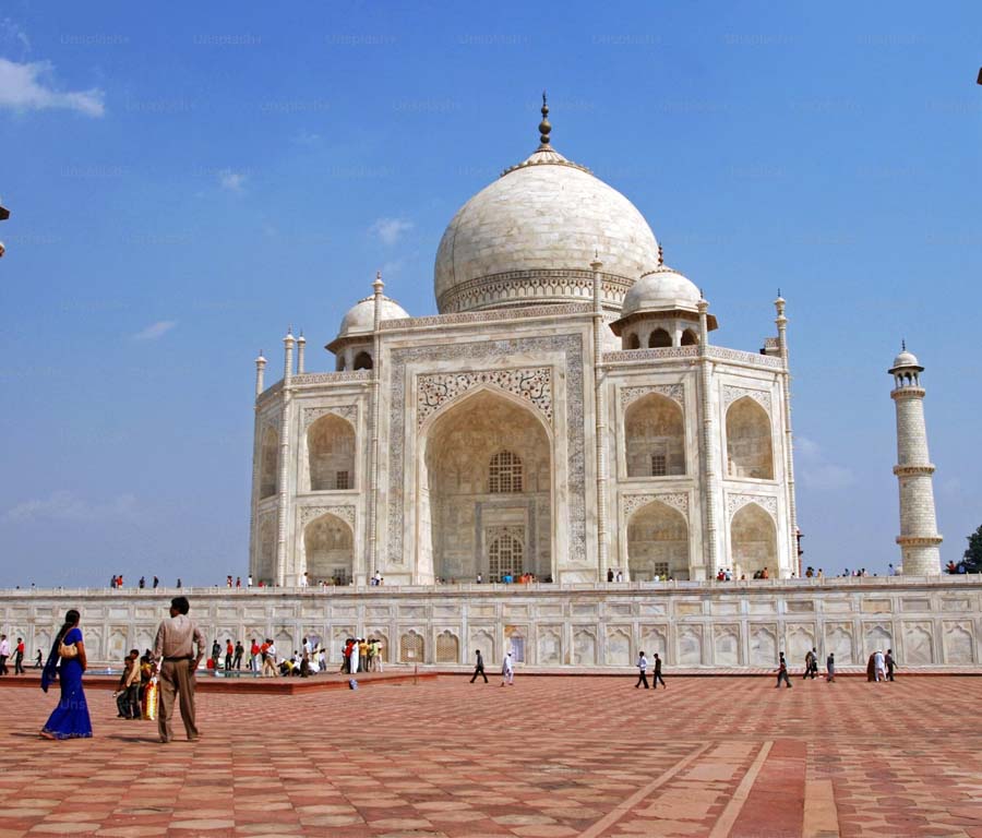 sun rise taj mahal