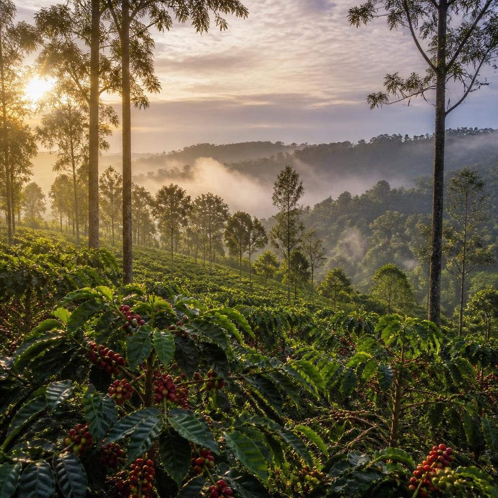 Cinematic view of the Coorg weekend getaway — India travel photography