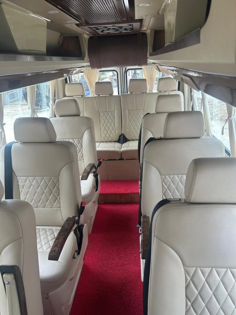 Tempo Traveller for group and family travel