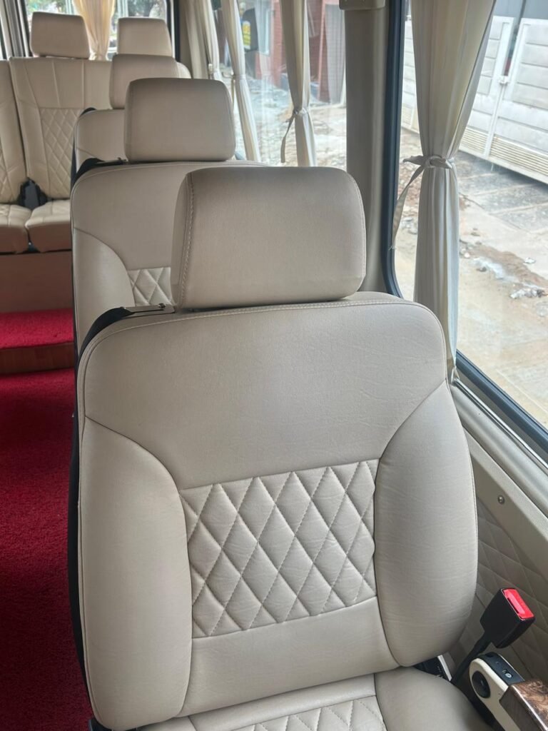 Tempo Traveller van for outstation tours
