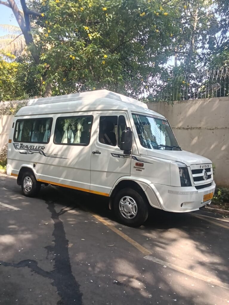 Tempo Traveller for comfortable group road travel