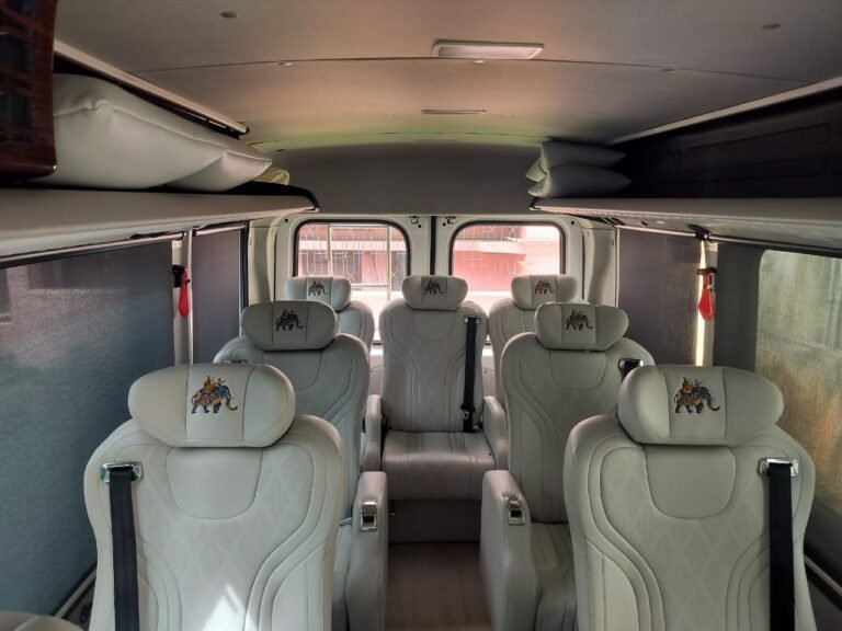 Urbania van for outstation and local rentals